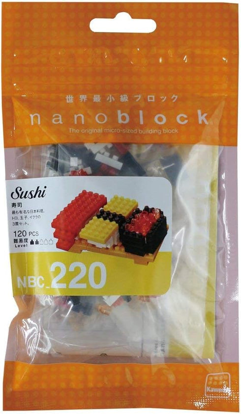Nanoblock Foods - Sushi, Nanoblock Collection Series