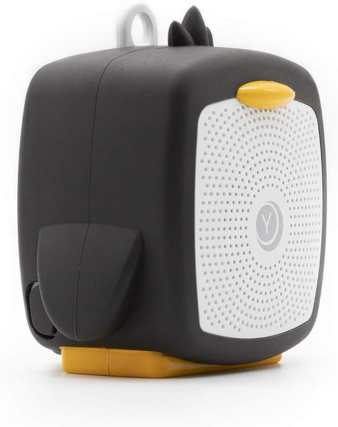 Yogasleep Pocket Baby Soother Penguin - White Noise Machine with 6 Soothing Sounds & Timer for Better Sleep