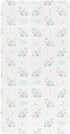 miaozhen Cotton Baby Crib Sheets Soft Comfy Cartoon Pink and Blue Bees Playard