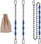 ZGCY 2 Heavy Duty Stainless Steel Swing Chains (84"), Playground Hardware with 4 Quick Connection Buckles, 1000 lb