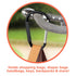 Nuby Large Handy Hook Carabiner Stroller Clip with Textured Soft Grip, Black
