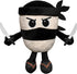Tiuyov Italian Brainrot Plush Toy 10 Inches Capuccino Assassino Plush Soft Stuffed Meme