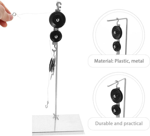 ULTECHNOVO Pulley Block Physics Experiments - Physics Lab Science Kits for Students