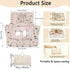 2 1 Shopping Cart Cover for Baby in High Chair Covers for Restaurant Comfortable Grocery Cart Seat Covers for Infant