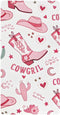 CZXW Pink Cowgirl Boots Crib Sheets Fitted 52" x 28" Natural Cotton Soft