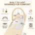 3 0-18 Baby Bouncer, Foldable Infant Bouncer Seat with Adjustable Heights, Months, Portable Baby Bouncer with Soft