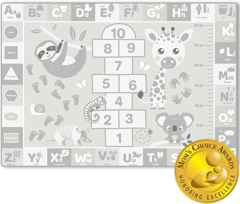 QUOKKA Baby Mat for Floor Play for Babies 6-12 Months Super Soft