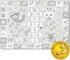 QUOKKA Baby Mat for Floor Play for Babies 6-12 Months Super Soft
