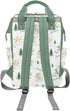 Goodstemu Backpack Mommy Daypack Customized Cute Dragon Baby Diaper Bags with Name, Personalized Dinosaur Diaper Bag