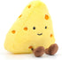 Adorable Plush Cheese Stuffed Toy - Soft and Cuddly for All Ages