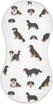 vvfelixl Baby Burp Cloths Bernese Mountain Dog Baby Newborn Cotton Burping Cloths