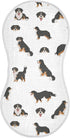 vvfelixl Baby Burp Cloths Bernese Mountain Dog Baby Newborn Cotton Burping Cloths