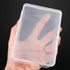 Playing Deck Card Storage Box - Plastic Card Boxes Compatible with 100 MTG Holder Storage Case.