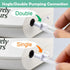 Maymom Pump Parts Compatible with Ameda Purely Yours Pumps, Includes Top Cap, Silicone Membrane, Duckbill