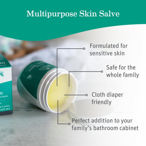 Earth Mama 2-Ounce (3-Pack) Organic Diaper Balm | Diaper Cream for Baby | EWG Verified, Petroleum & Artificial