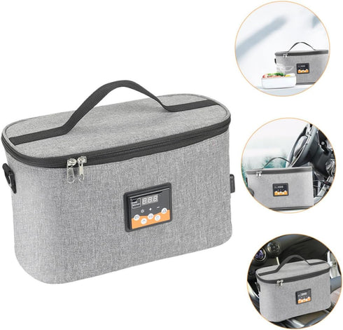 Portable Electric Bottle Warmer Tote for Car Feeding