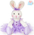 20 WEWILL Ballerina Bunny Stuffed Animal Ballet Rabbit Doll Adorable Soft Long Legs Plush Toys Girls Gift on Easter