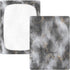 Bseiialft 52 28 Gray Gold Marble Crib Sheets for Boys Girls Soft and Breathable Cotton Baby Sheets for Standard Crib