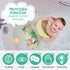 Vicloon Soft Baby Books Toys, 3D Touch and Feel Crinkle Cloth Book for 0-3 Year Old, Educational Learning Toy