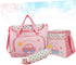 BIUDECO Set Diaper Bag Tote Multi-function Bag Changing Pad Nursing Pouch for Travel