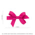 Handmade Light Pink Grosgrain Hair Bows for Girls - No-Slip Clip