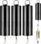 1 Piece Hanging Black Rotating Motor Wind Spinner Mobile Battery Operated for Garden Decoration Accessory Supplies