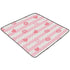 EtherSpher 50'' 50''para Pink White Stripes Heart Lip Love Large Non-Slip Baby Floor Play mat for Indoor Outdoor Water