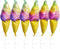 Rainbow Ice Cream Cone Balloon Candies Sweetmeat Food Party Supplies For Birthday