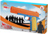 20 2 6+ Toy Gun - Soft Dart Blaster with Soft Darts and Dart Holders Slide Action with Safety Orange Roleplay Accessory