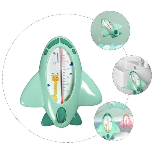 BESPORTBLE Bath Tub Thermometer Green PP Material Quick Accurate Temperature Gauge Cartoon Safe Bathing Essential