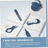 Trimmer Stainless Steel Baby Nail Clipper Kit Infants Nail Tweezers for Newborns