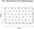 47"x24", 3 Pack Nap Mat Sheet Blue Ocean Sailor Baby Crib Sheets Fitted Elastic Corners, Preschool Day Care Rest Mat