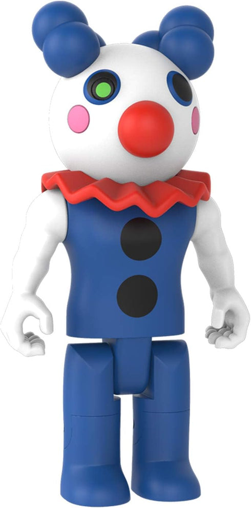PIGGY Action Figure - Clowny Articulated Buildable Toy, Series 1 Collectible