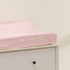 Soft Pink & White Floral Baby Changing Pad Cover by Lambs & Ivy