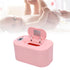 NOENNULL Baby Wipe Warmer Safe USB Powered Fast and Even Heating Portable Wipe Heater for Home Car Outdoor (Roseate