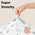 3 Pack 52x28 Baby Crib Sheets for Boys and Girls, Fitted Crib Sheets Neutral for Standard Crib and Toddler Mattresses