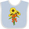 inktastic Autumn Sunflower Bouquet Baby Bib