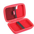 Hermitshell Hard Travel Case for Trovono/JAFATOY/GAMPLAE/HIJJJPS Retro Mini Game Player (Red)