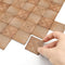 iLAND Dollhouse Flooring - 1/12 scale, 1/6 scale, 30pcs Double-Sided Dollhouse Floor Tiles, Classical Inlays & Marbling