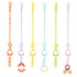sopkdey Toy Straps for Baby, 6pcs Adjustable Toy Holder for Stroller Accessories, Silicone