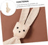 Hooded Comfort Doll Towel - Newborn Bath Swaddle & Security Blanket