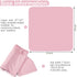 2 Set 47" 47" JaGely Pcs Stretchy Baby Swaddle Blankets Extra Soft x Baby Newborn Swaddle Blanket and Hat(Pink, Light