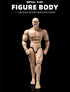 Lmzauet 1/12 Scale Action Figures Custom Muscle Male Figure Body