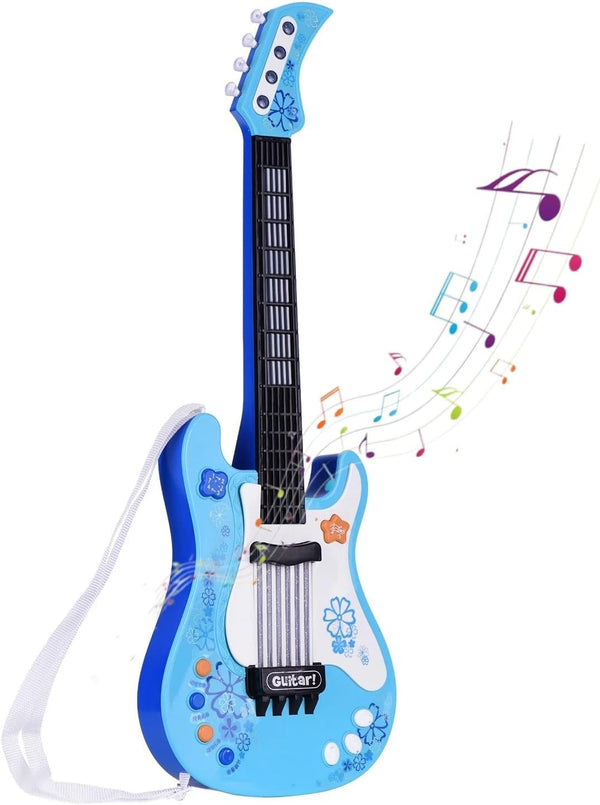 Kids Toddler Baby Childrens Electric Toy Guitar with Strap Ideal for 3