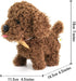 WEofferwhatYOUwant Plush Electronic Labradoodle Dog - Adorable Goldendoodle Puppy that Walks, Barks, and Cuddles (Ages
