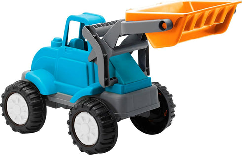 American Plastic Toys Kids’ Gigantic Loader Truck, Made in USA, Tilting Dump Bucket, Knobby Wheels, Ages 2+
