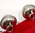 1 Pcs 10 inch Wooden Handle Bells Instrument, Christmas Jingle Bells Hand Percussion Shaker