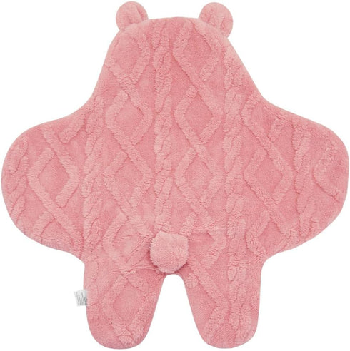 Cozy Soft Pink Newborn Swaddling Blanket - Breathable