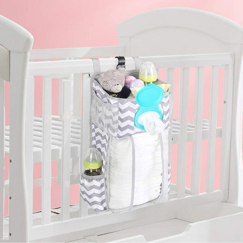 Youngy Nursery Diaper Stacker - Storage Solution for Crib or Wall