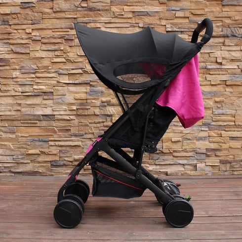 Sun Shade for Strollers Universal Strollers Cover Breathable UV Protection Cover Adjustable Stroller Sun Shade Summer Stroller Accessories Sunscreen Cover Baby Stroller Windshield